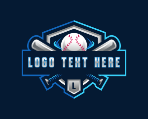 Competition - Baseball Athlete Shield logo design