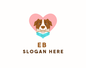 Dog Scarf Love Logo