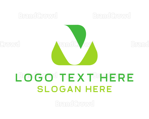 Organic Letter V Logo