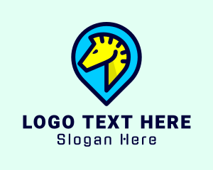 Horse Pin Location  Logo