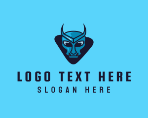 Stream - Devil Horns Gamer logo design
