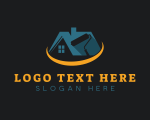 Roof Painting Renovation logo design