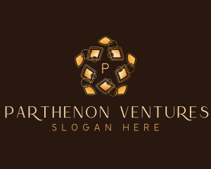 Lantern Star Pattern logo design