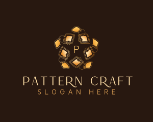 Lantern Star Pattern logo design