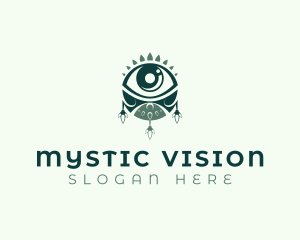 Mystic Eye Dreamcatcher logo design