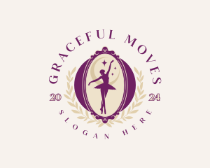 Ballet - Elegant Ballet Dancer logo design