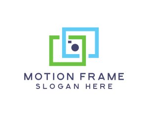 Square Camera Photography  logo design