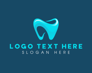 Teeth - Dentist Tooth Dental logo design