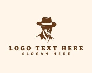 Fashion - Man Hat Fashion logo design