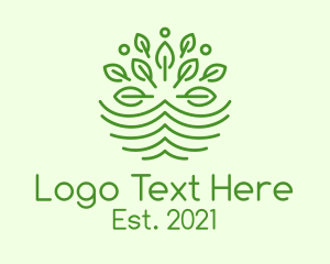 Herb - Leaf Agriculture Environment logo design