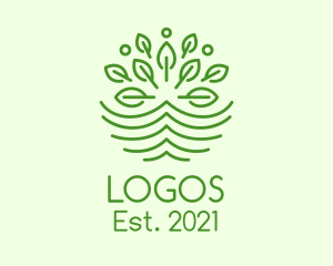 Organization - Leaf Agriculture Environment logo design