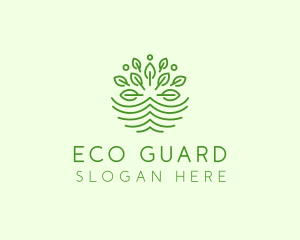 Conservationist - Leaf Agriculture Environment logo design