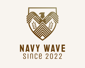Navy - Eagle Hawk Emblem logo design