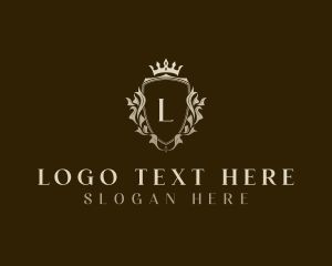 Luxury - Royal Shield Crown logo design