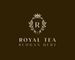 Royal Shield Crown logo design