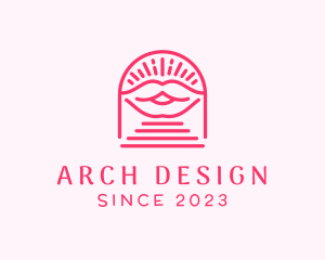 Arch - Sexy Lips Arch logo design