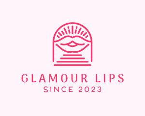 Sexy Lips Arch logo design