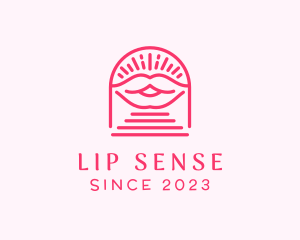 Sexy Lips Arch logo design