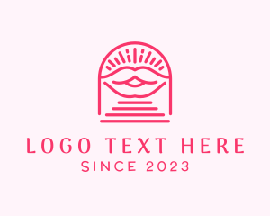 Shop - Sexy Lips Arch logo design