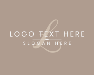 Typography - Stylish Fashion Salon logo design
