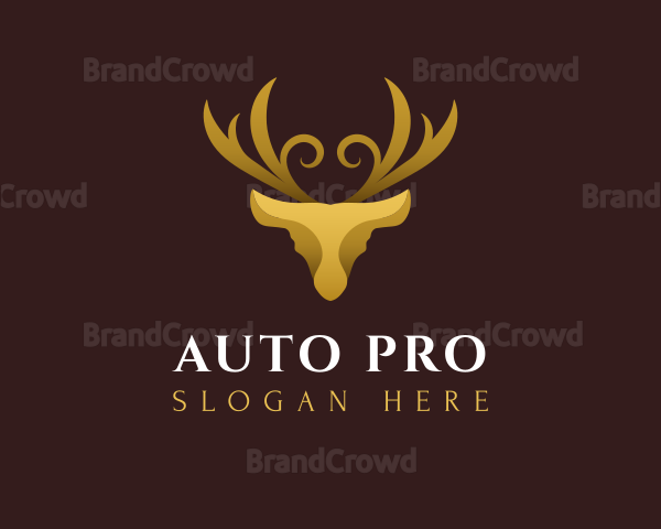 Luxury Deer Gold Logo