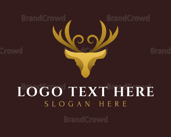 Luxury Deer Gold Logo