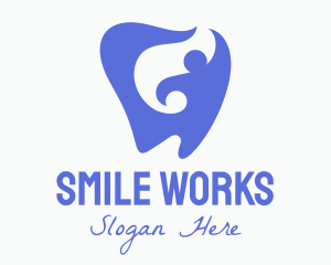 Teeth - Dental Care Tooth Dentist logo design