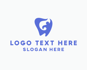 Teeth - Dental Care Tooth Dentist logo design