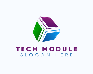 Module - Book Learning Library logo design