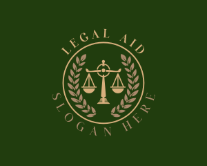 Attorney - Attorney Justice  Scales logo design
