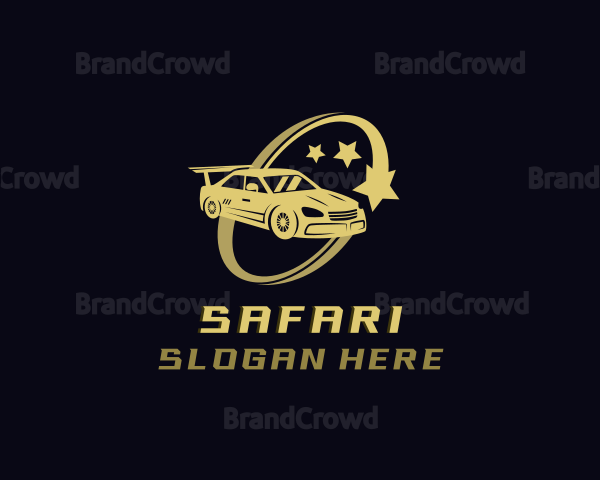 Automotive Racing Car Logo