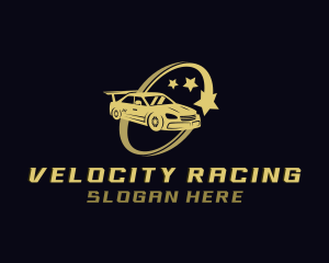 Automotive Racing Car logo design