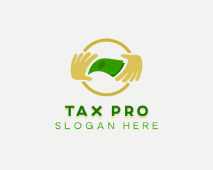 Tax - Money Currency Bill logo design