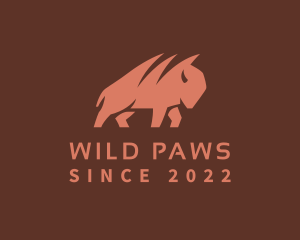 Mammals - Bison Ranch Animal logo design