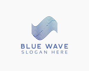 Waves Biotech Lab logo design
