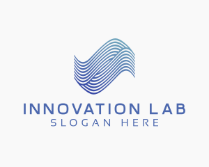 Lab - Waves Biotech Lab logo design