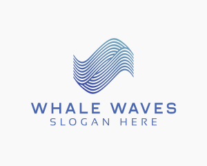 Waves Biotech Lab logo design