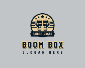 Gym Boxing Gloves logo design