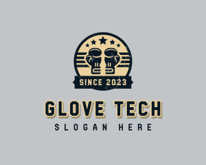 Gym Boxing Gloves logo design