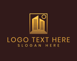 Capital - Building Real Estate Property logo design