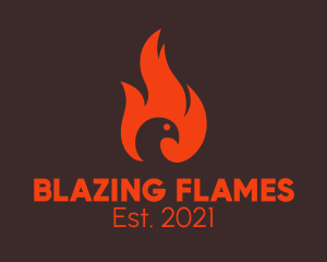 Spicy Blazing Chicken  logo design