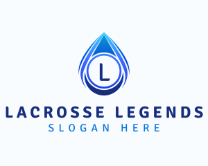 Water Liquid Droplet logo design