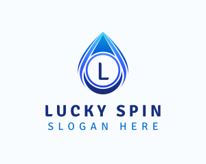 Water Liquid Droplet logo design