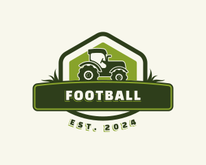 Tractor Vehicle Farming Logo