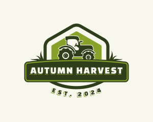 Tractor Vehicle Farming logo design