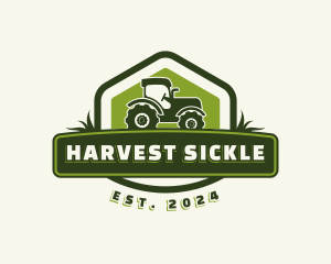 Tractor Vehicle Farming logo design