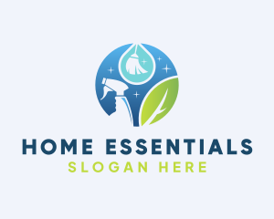 Household - Eco Friendly Cleaning Tool logo design