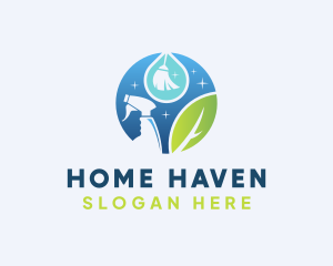 Household - Eco Friendly Cleaning Tool logo design