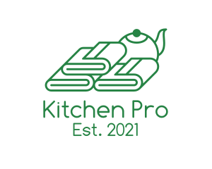 Kettle Kitchen Towel  logo design