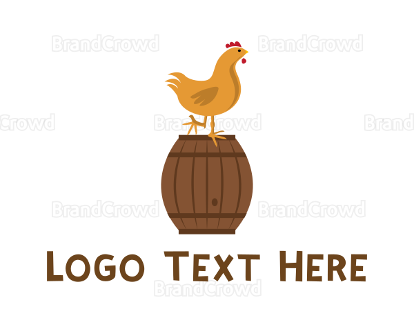 Barrel Chicken Farm Logo